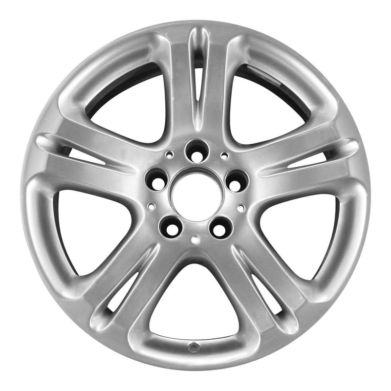 2004 mercedes e500 wheel 17 silver aluminum 5 lug w65332s 4