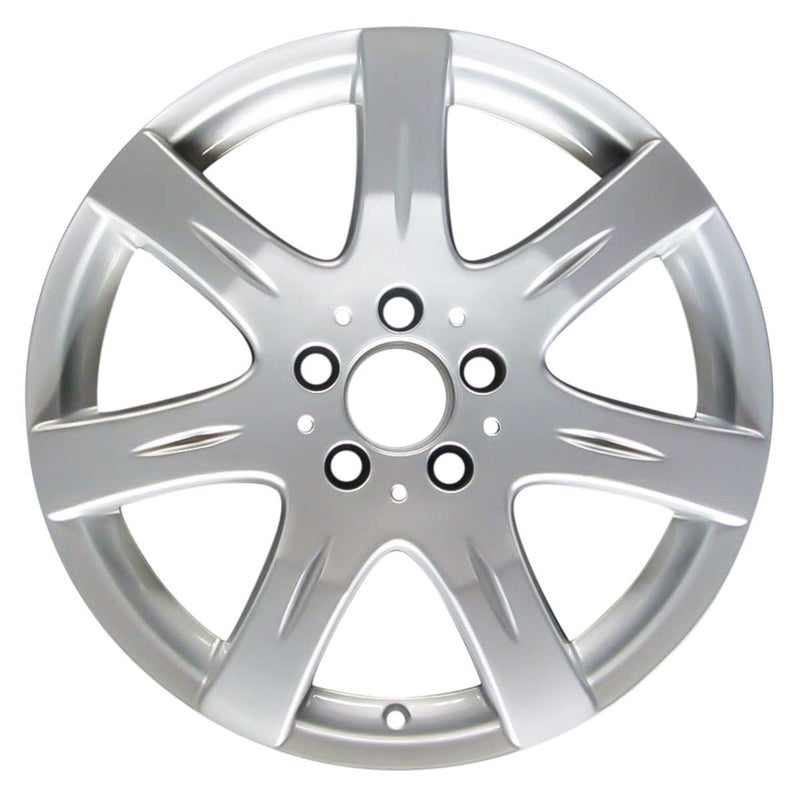 2007 mercedes e550 wheel 17 silver aluminum 5 lug w65429s 2