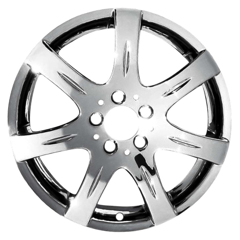 2007 mercedes e550 wheel 17 chrome aluminum 5 lug w65429chr 2