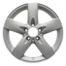 2007 mercedes slk280 wheel 17 silver aluminum 5 lug w65482s 1