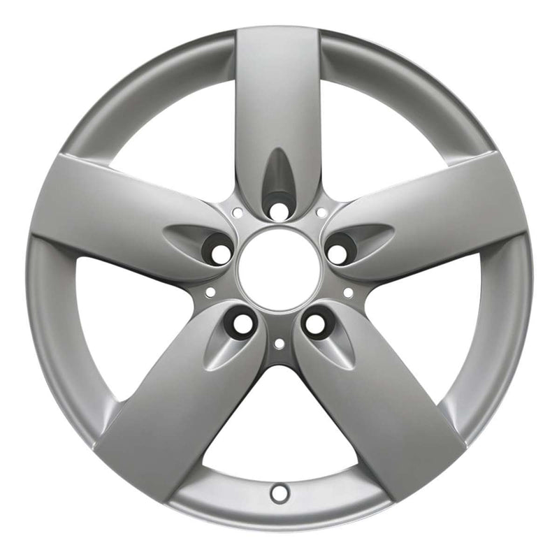 2007 mercedes slk280 wheel 17 silver aluminum 5 lug w65483s 1