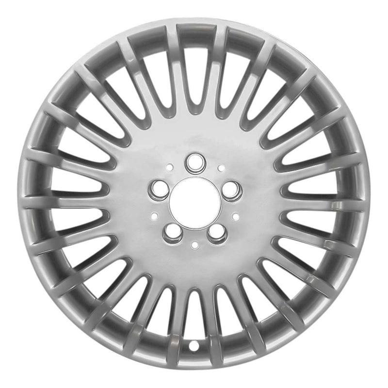 2007 mercedes cl600 wheel 19 silver aluminum 5 lug w65498s 2