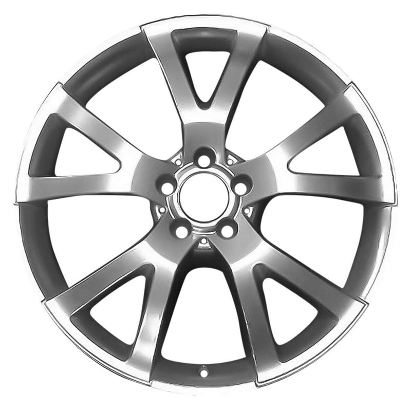 2009 mercedes r350 wheel 20 hyper aluminum 5 lug w65520h 4