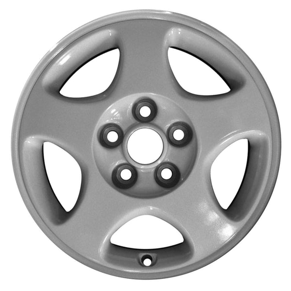 1993 mitsubishi 3000gt wheel 16 silver aluminum 5 lug w65705s 3