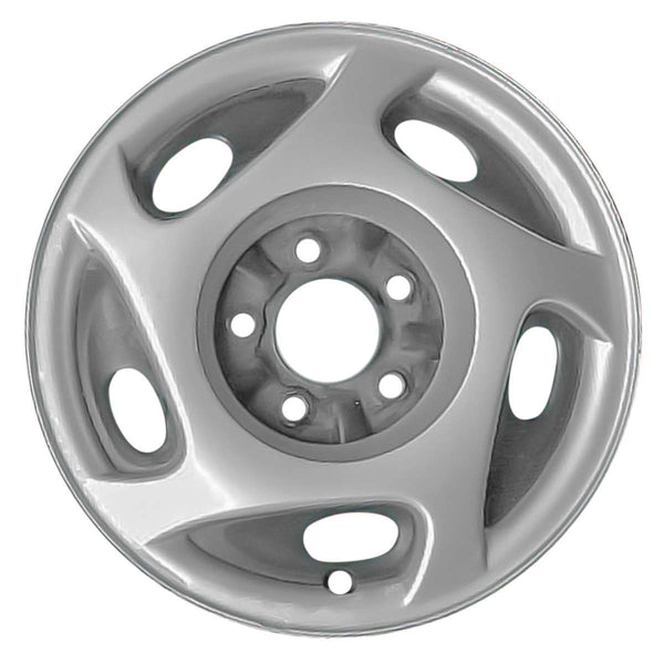 1996 dodge stealth wheel 15 silver aluminum 5 lug w65728s 3