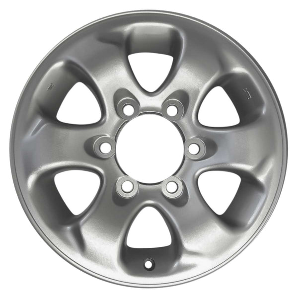 2000 mitsubishi montero wheel 15 silver aluminum 6 lug w65740s 4