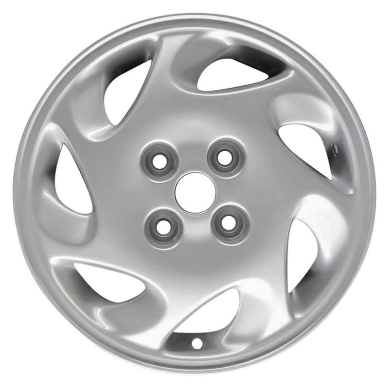 2000 mitsubishi mirage wheel 14 silver aluminum 4 lug w65759s 4