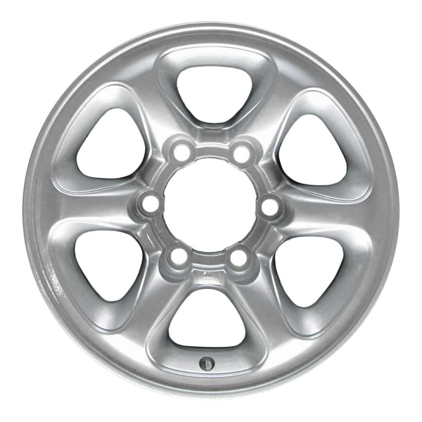 2000 mitsubishi montero wheel 15 silver aluminum 6 lug w65760s 4