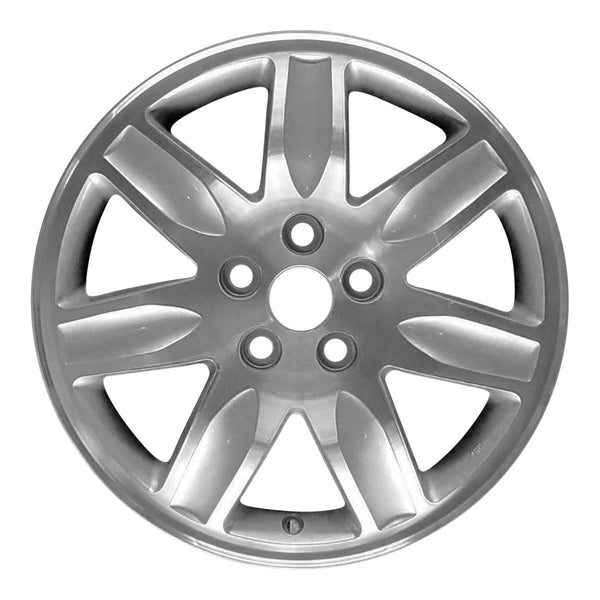 2010 mitsubishi endeavor wheel 17 machined silver aluminum 5 lug w65792ms 8