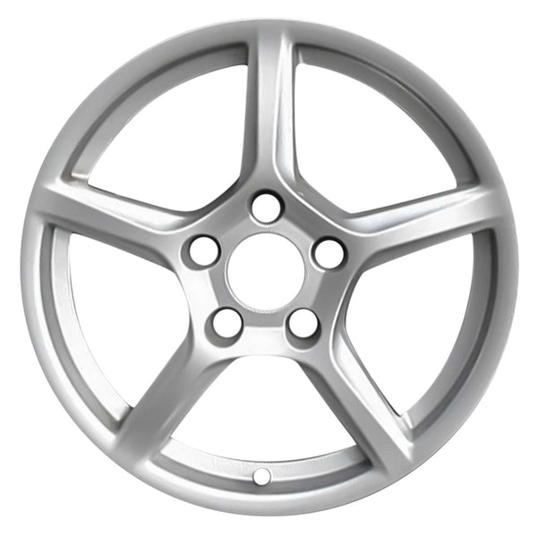 2018 porsche 718 wheel 18 silver aluminum 5 lug w67163s 2