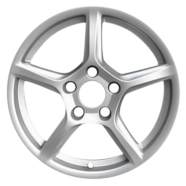 2019 porsche boxster wheel 18 silver aluminum 5 lug w67163s 6