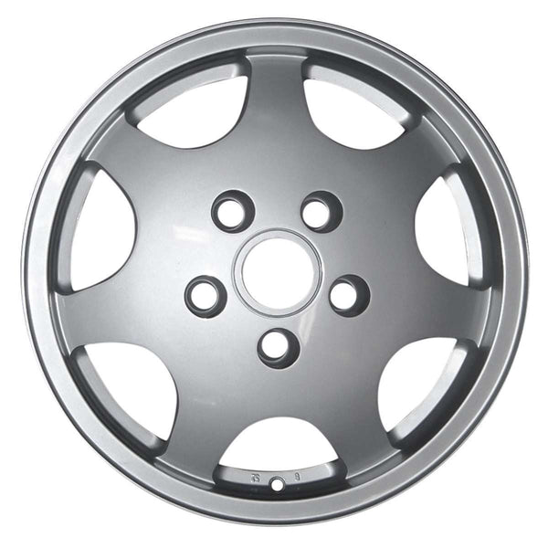 1991 porsche 928 wheel 16 silver aluminum 5 lug w67191s 2