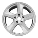 1989 porsche 911 wheel 18 silver aluminum 5 lug rw67295s 26