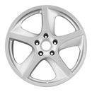 2007 porsche cayenne wheel 20 silver aluminum 5 lug rw67315s 5