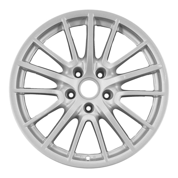 2010 porsche 911 wheel 19 silver aluminum 5 lug w67367s 2