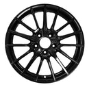 2011 porsche 911 wheel 19 black aluminum 5 lug w67367ab 3
