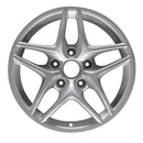 2010 porsche cayman wheel 17 silver aluminum 5 lug w67380s 6