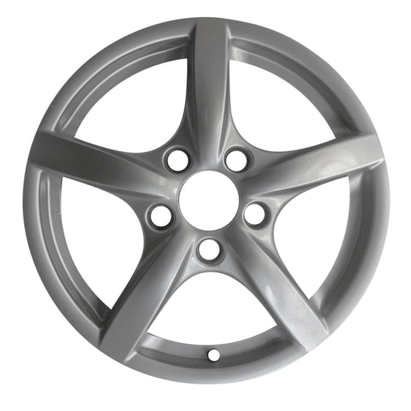 2010 porsche cayman wheel 17 silver aluminum 5 lug w67381s 2