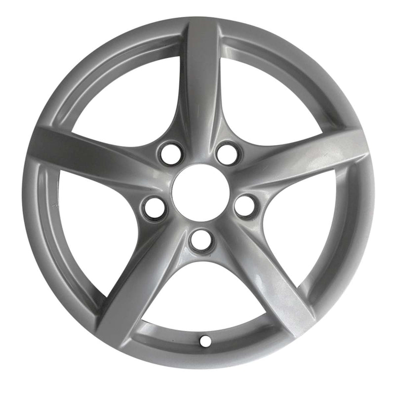 2011 porsche cayman wheel 17 silver aluminum 5 lug w67381s 3