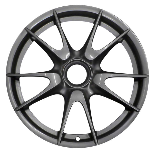 2010 porsche 911 wheel 19 charcoal aluminum 5 lug w67394c 1