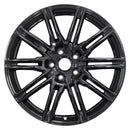 2018 porsche cayenne wheel 21 black aluminum 5 lug w67408b 8