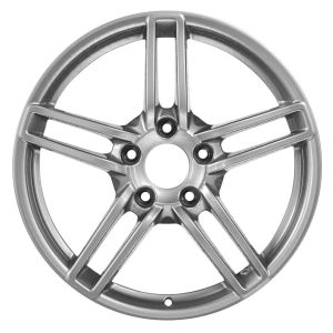 2014 porsche 911 wheel 19 silver aluminum 5 lug w67461s 1