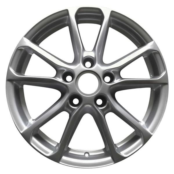 2015 porsche cayenne wheel 18 silver aluminum 5 lug w67480s 1