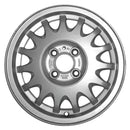 1994 saab 9000 wheel 15 silver aluminum 4 lug w68160s 4