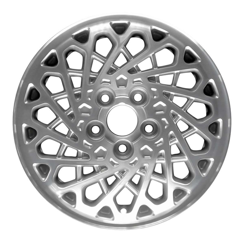 1995 subaru impreza wheel 14 machined silver aluminum 5 lug w68685ms 9