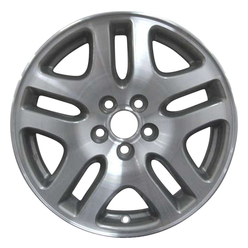 2002 subaru legacy wheel 16 machined charcoal aluminum 5 lug w68710amc 7