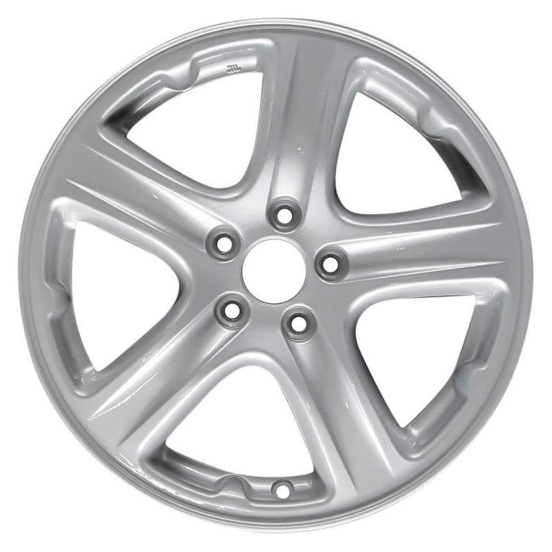 2003 subaru baja wheel 16 silver aluminum 5 lug w68730s 9