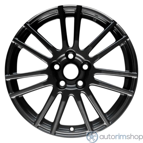 2013 subaru impreza wheel 18 black aluminum 5 lug w68792b 4