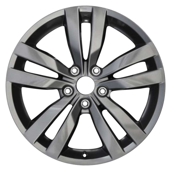 2013 subaru wrx wheel 18 charcoal aluminum 5 lug w68801c 7