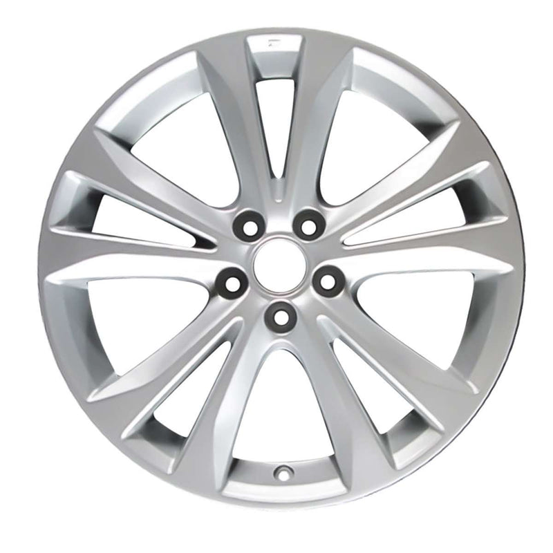 2014 subaru legacy wheel 17 silver aluminum 5 lug w68808s 2