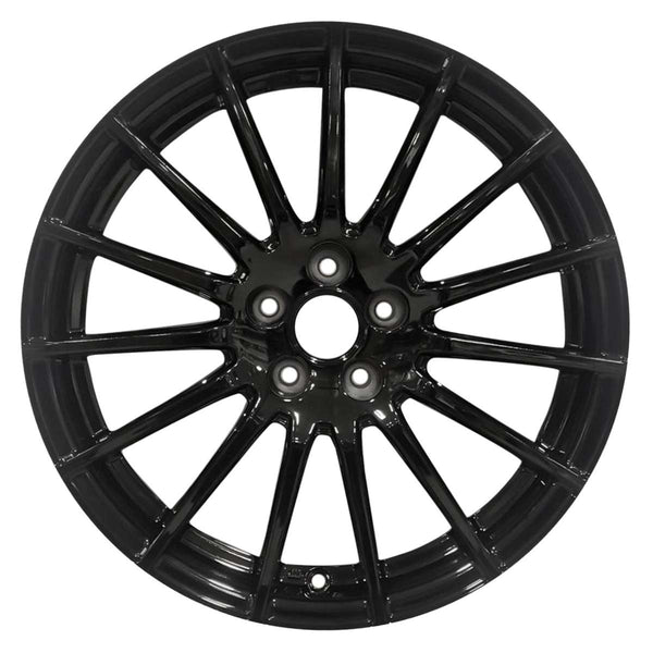 2015 subaru brz wheel 17 black aluminum 5 lug w68827b 1