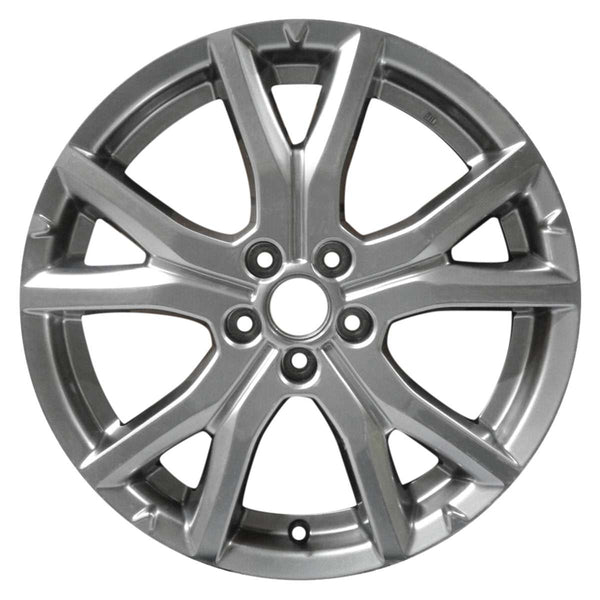 2019 subaru impreza wheel 17 silver aluminum 5 lug w68847s 3