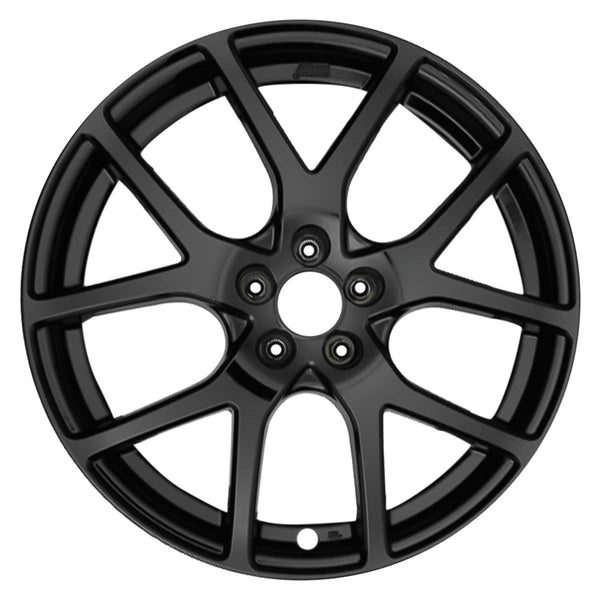 2018 subaru impreza wheel 18 black aluminum 5 lug w68863b 1