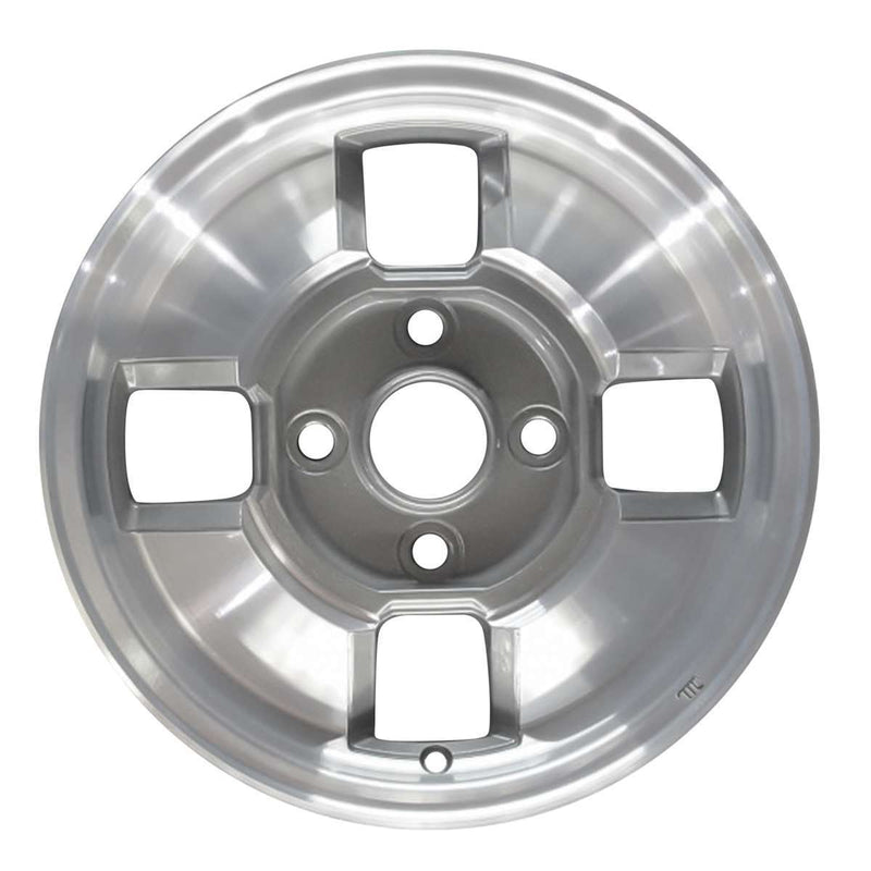 1984 toyota celica wheel 14 machined silver aluminum 4 lug w69145ms 4