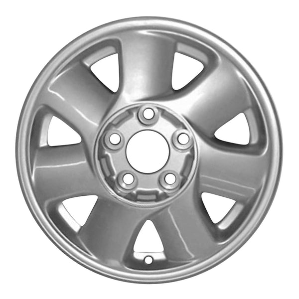 1990 toyota pickup wheel 15 silver aluminum 5 lug w69256s 2