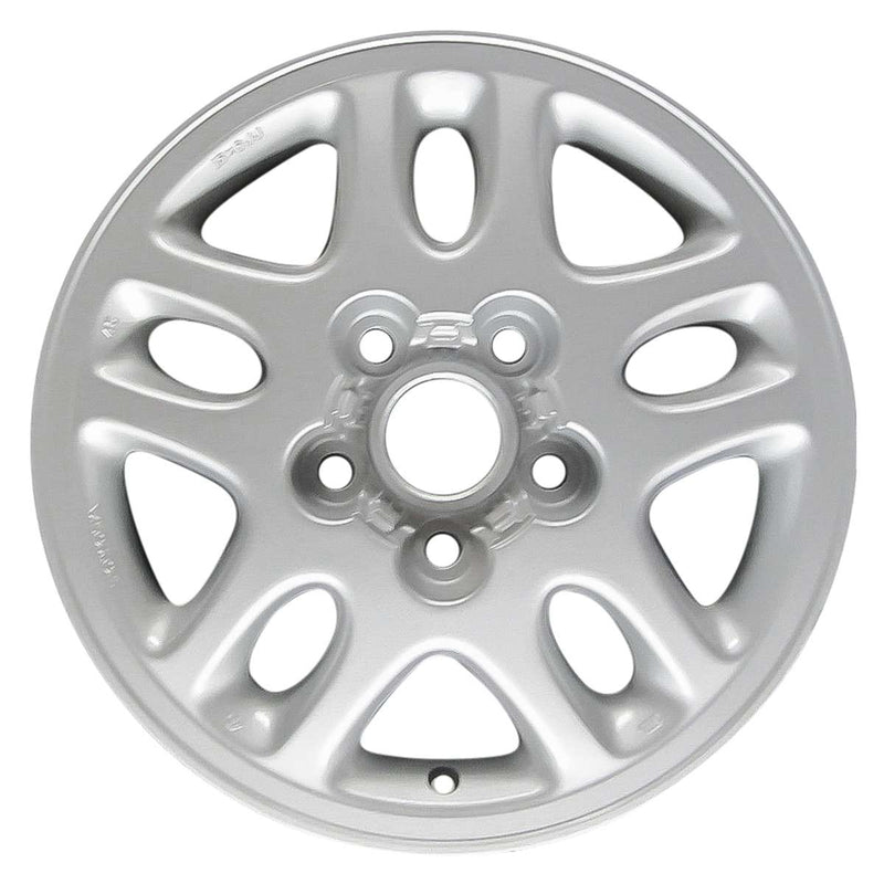 1993 toyota camry wheel 15 silver aluminum 5 lug w69304s 2