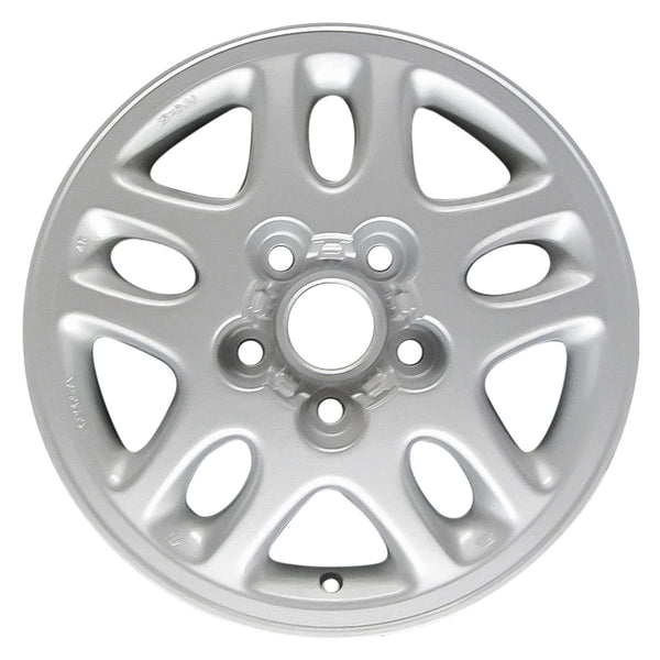 1996 toyota camry wheel 15 silver aluminum 5 lug w69304s 5