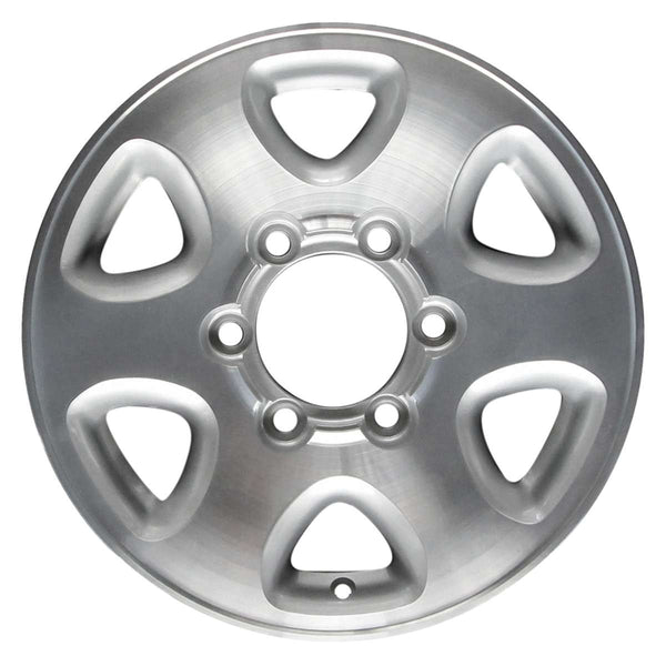 1993 toyota t100 wheel 15 machined silver aluminum 6 lug w69325ms 1