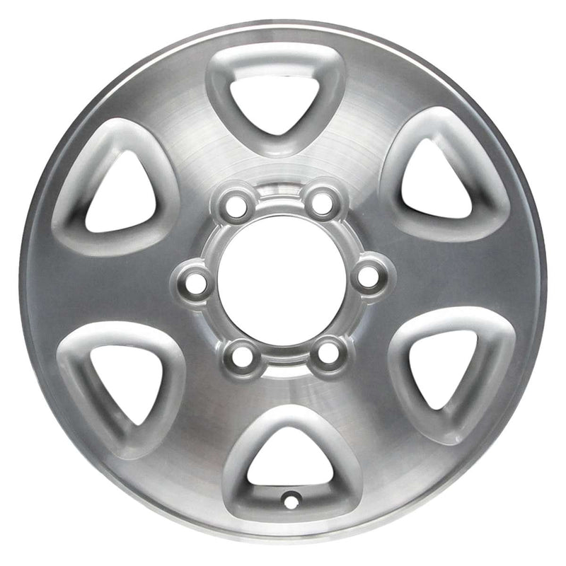 1996 toyota t100 wheel 15 machined silver aluminum 6 lug w69325ms 4