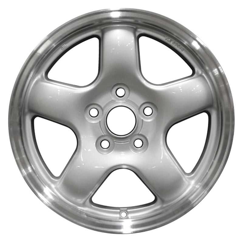 1998 toyota rav4 wheel 16 machined silver aluminum 5 lug w69362ms 2