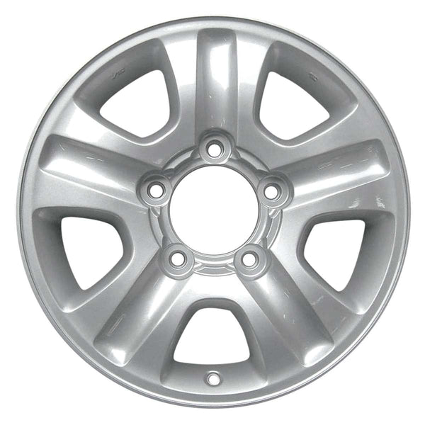 2003 toyota land wheel 17 machined silver aluminum 5 lug w69436ms 1