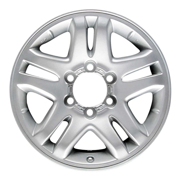 2003 toyota tundra wheel 17 silver aluminum 6 lug w69440s 6