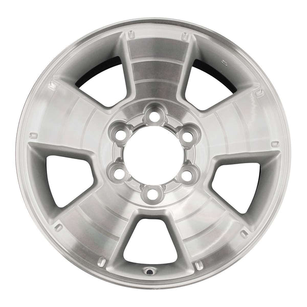 2005 toyota tacoma wheel 17 machined silver aluminum 6 lug rw69463ms 1