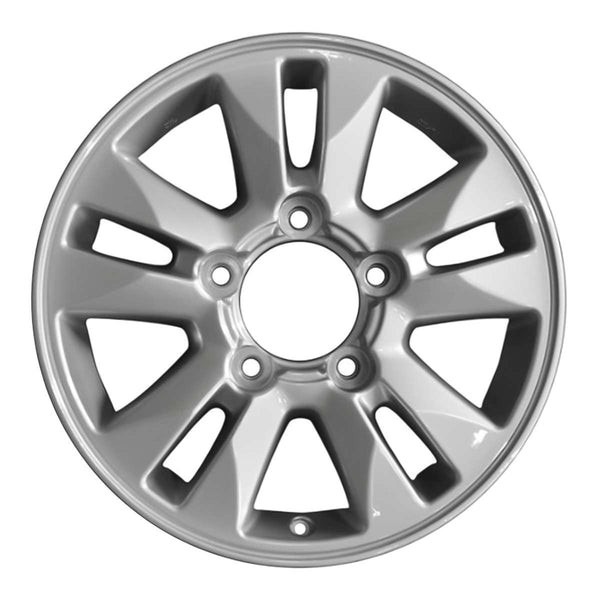 2009 toyota land wheel 17 silver aluminum 5 lug w69527s 2