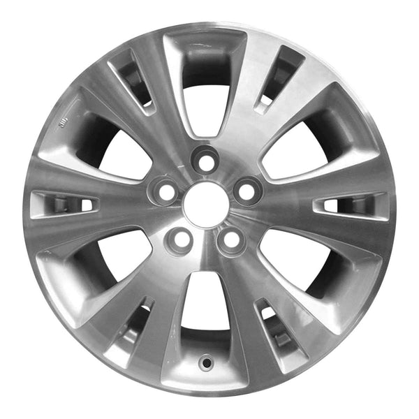 2011 toyota avalon wheel 17 machined silver aluminum 5 lug w69531ms 4