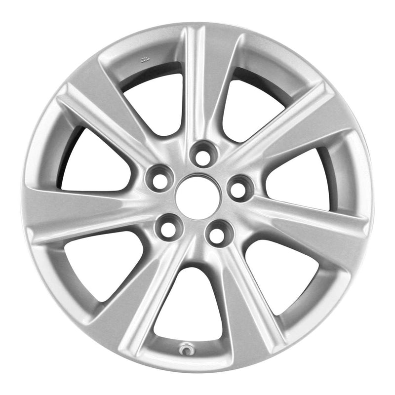 2012 toyota highlander wheel 17 silver aluminum 5 lug rw69580s 2